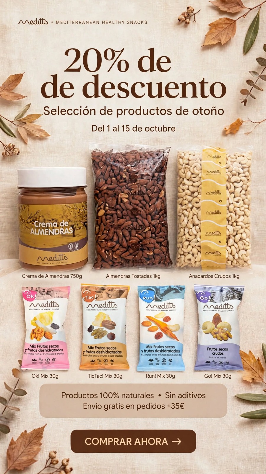 Meditts promocion octubre